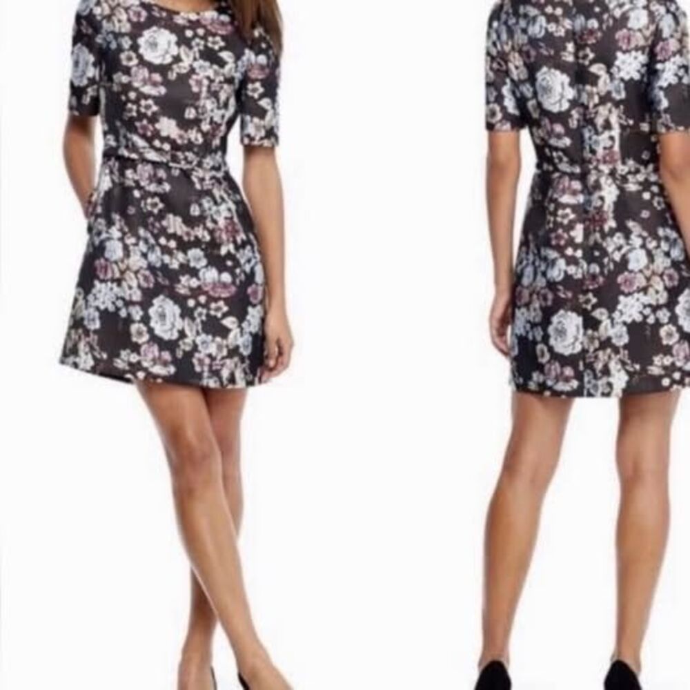 Gal Meets Glam "Presley" floral jacquard tapestry cocktail dress Dress size 4